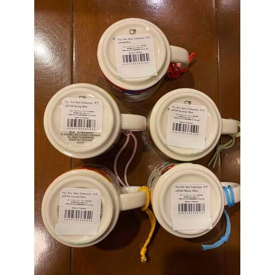 Amazon.co.jp: スターバックス JAPAN マグカップ 59ml 春夏秋冬